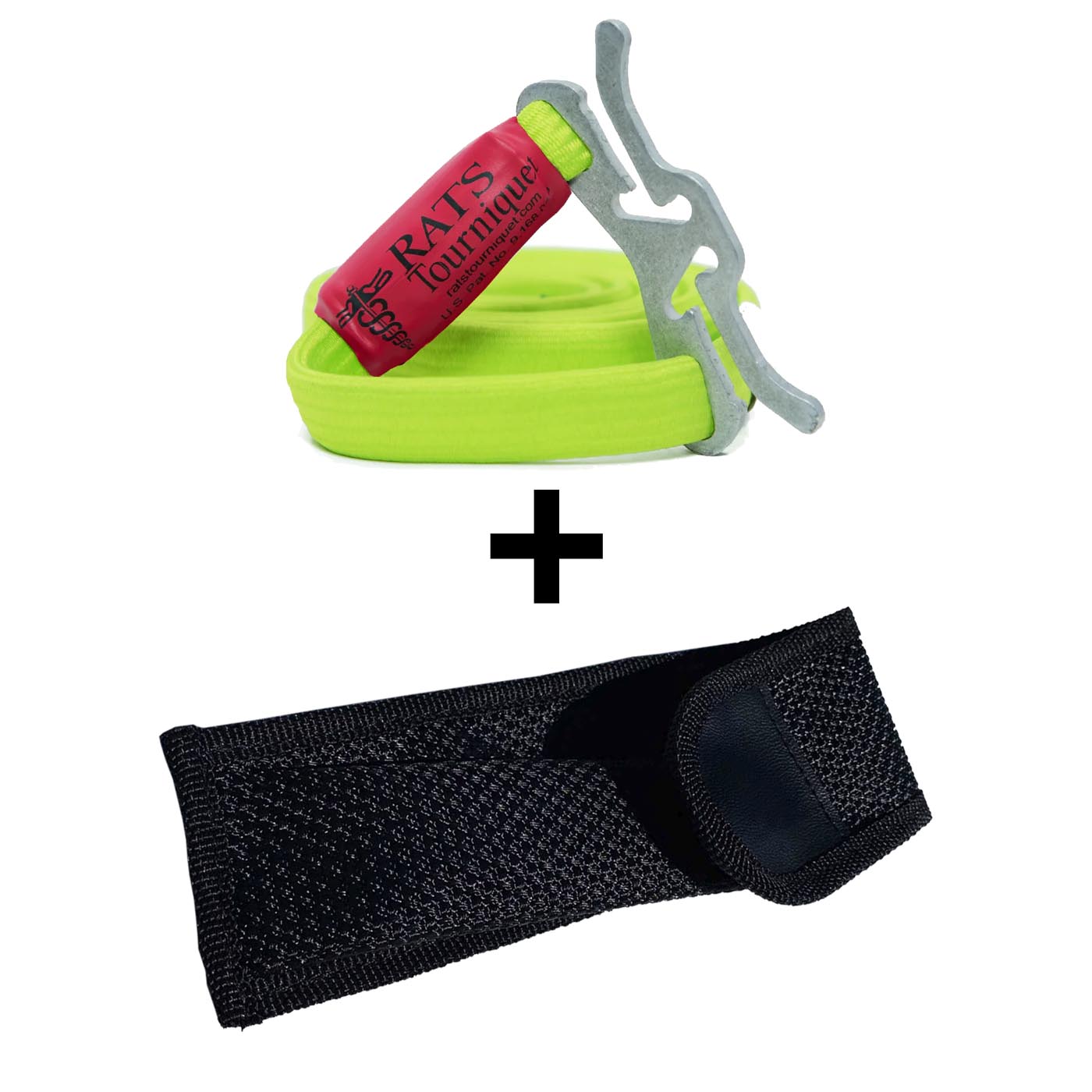 (Rapid Tourniquet) GEN 2 + EDC Velcro Belt Pouch Combo