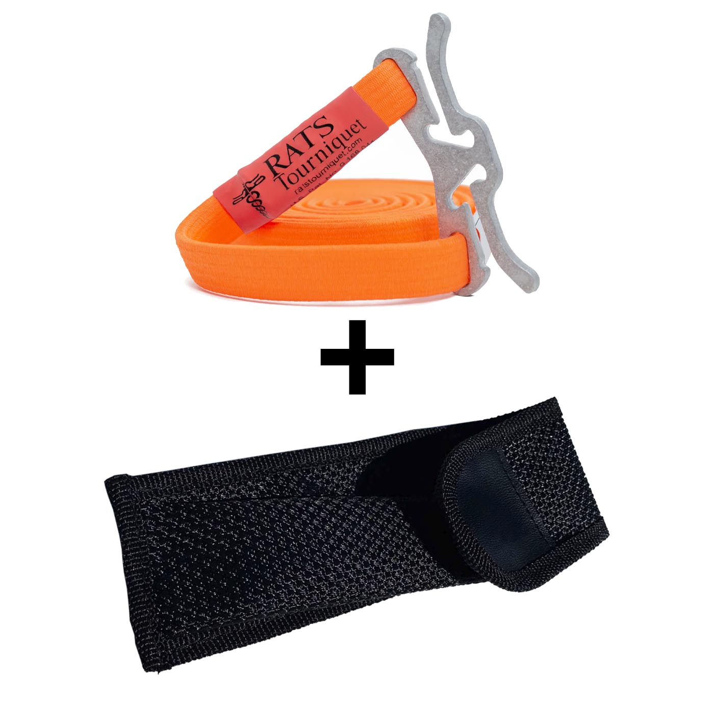 (Rapid Tourniquet) GEN 2 + EDC Velcro Belt Pouch Combo
