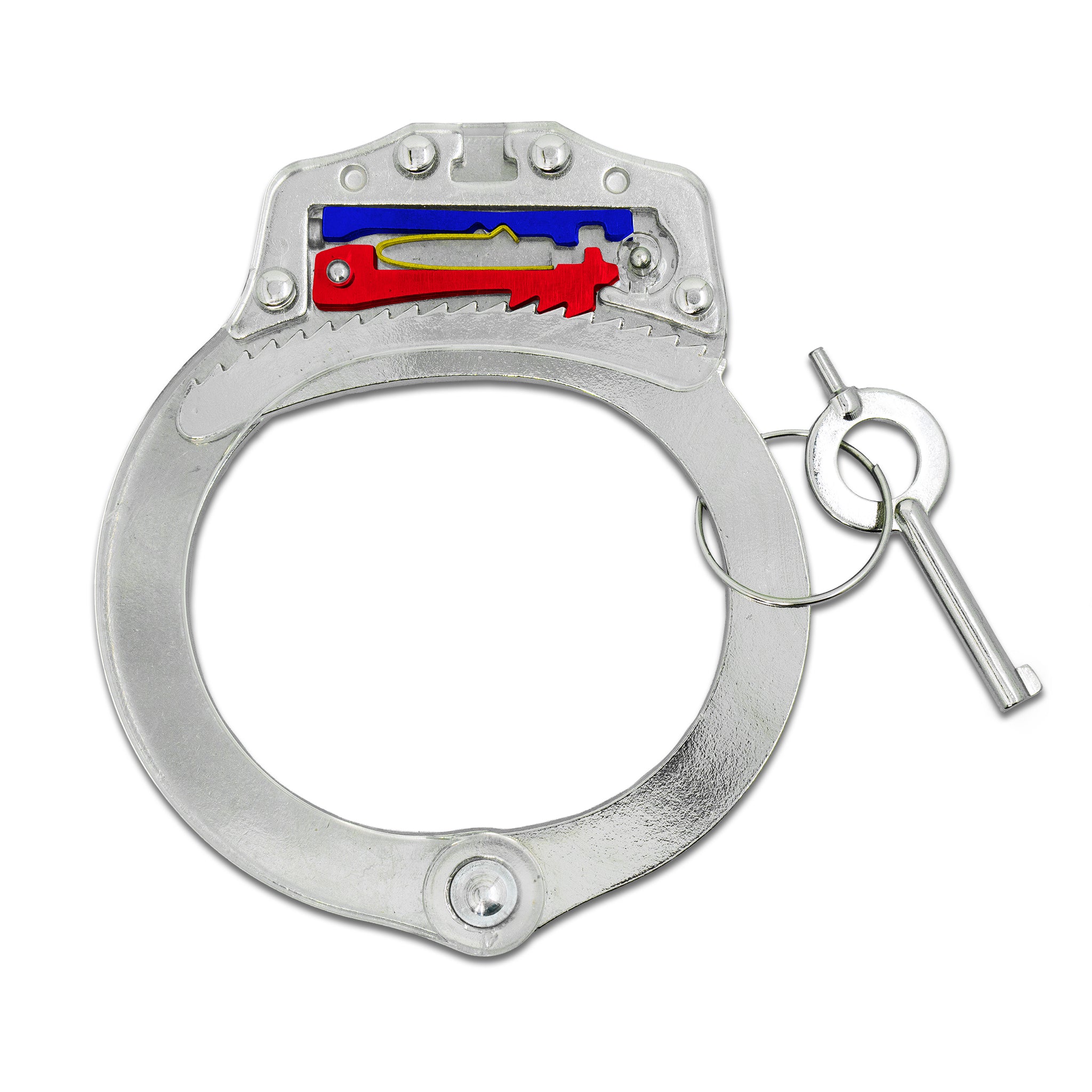Acrylic Training Handcuffs + 2 Hostage Escape Cards