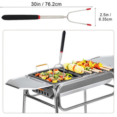 Stainless Steel Grill Fork with Insulated Handle