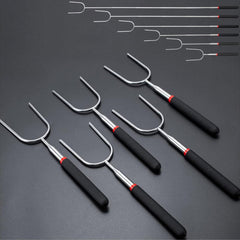 Stainless Steel Grill Fork with Insulated Handle