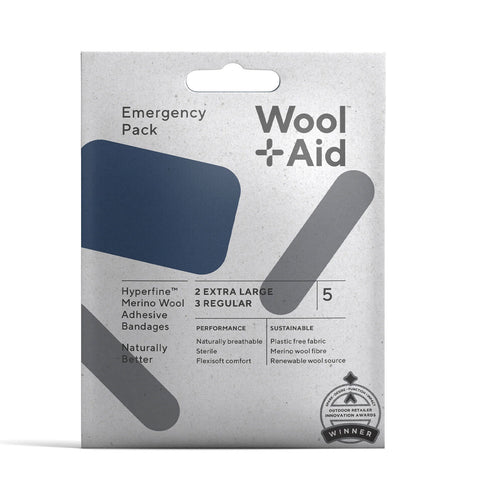 WoolAid Hyperfine Merino Wool Adhesive Bandage