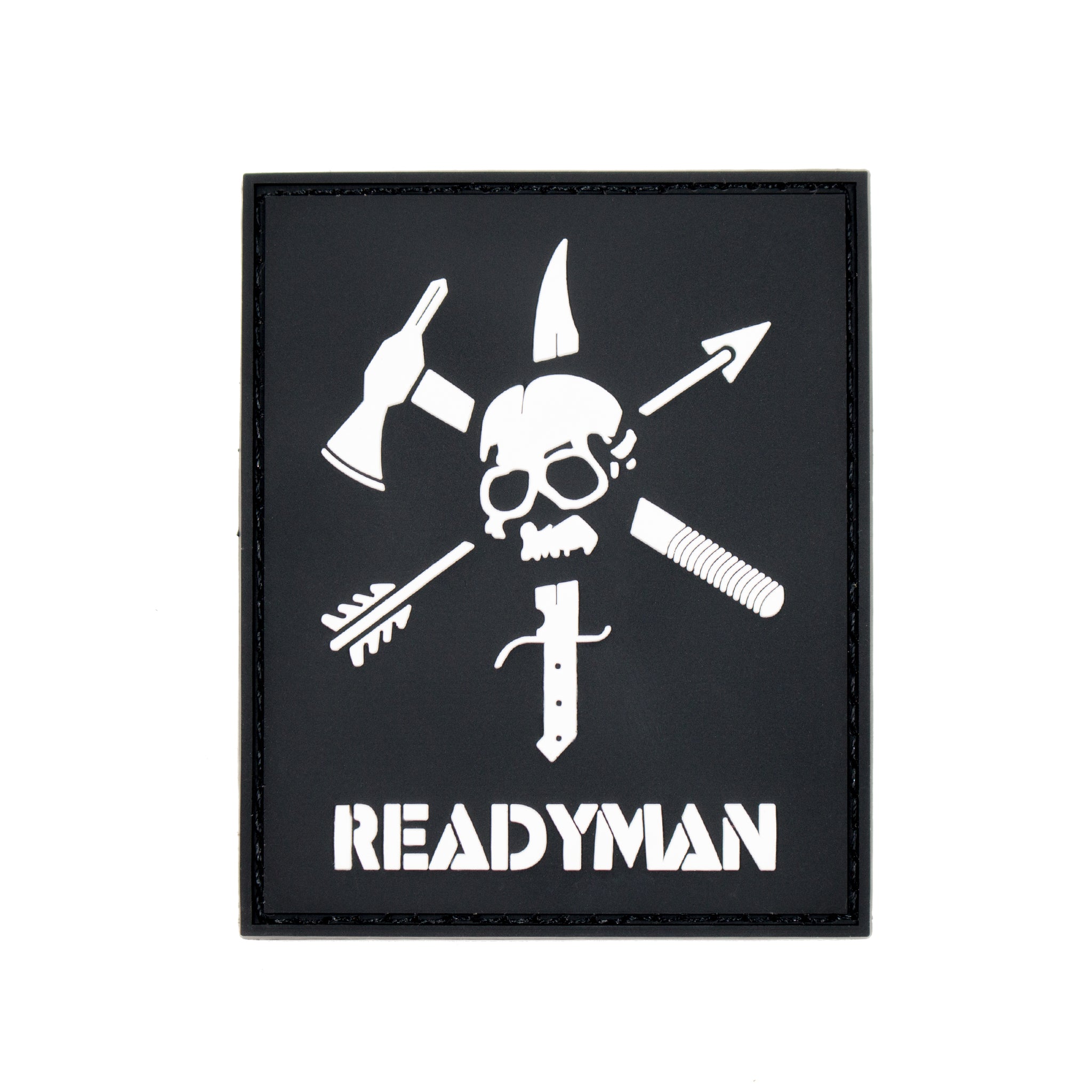 ReadyMan Skull PVC Patch