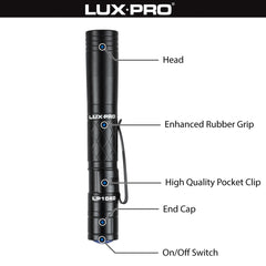 LUX-PRO Tac Pen 1040 LED Flashlight